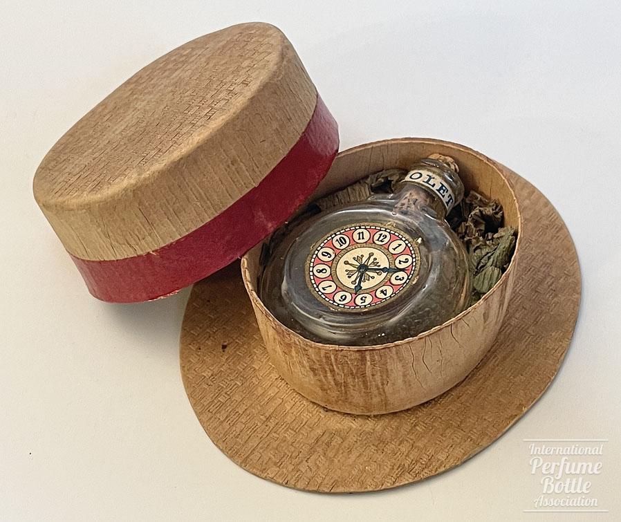 Pocket Watch Perfume in Straw Hat by Tappan