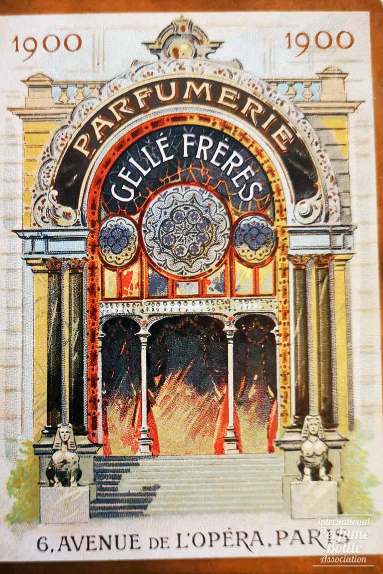 1900 Advertising Calendar by Gellé Fréres (Exposition Buildings Theme)