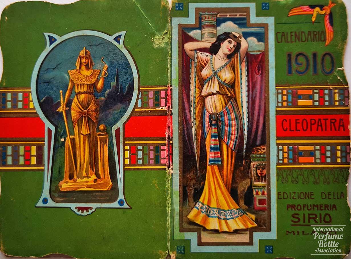 1910 Advertising Almanac/Calendar by Sirio