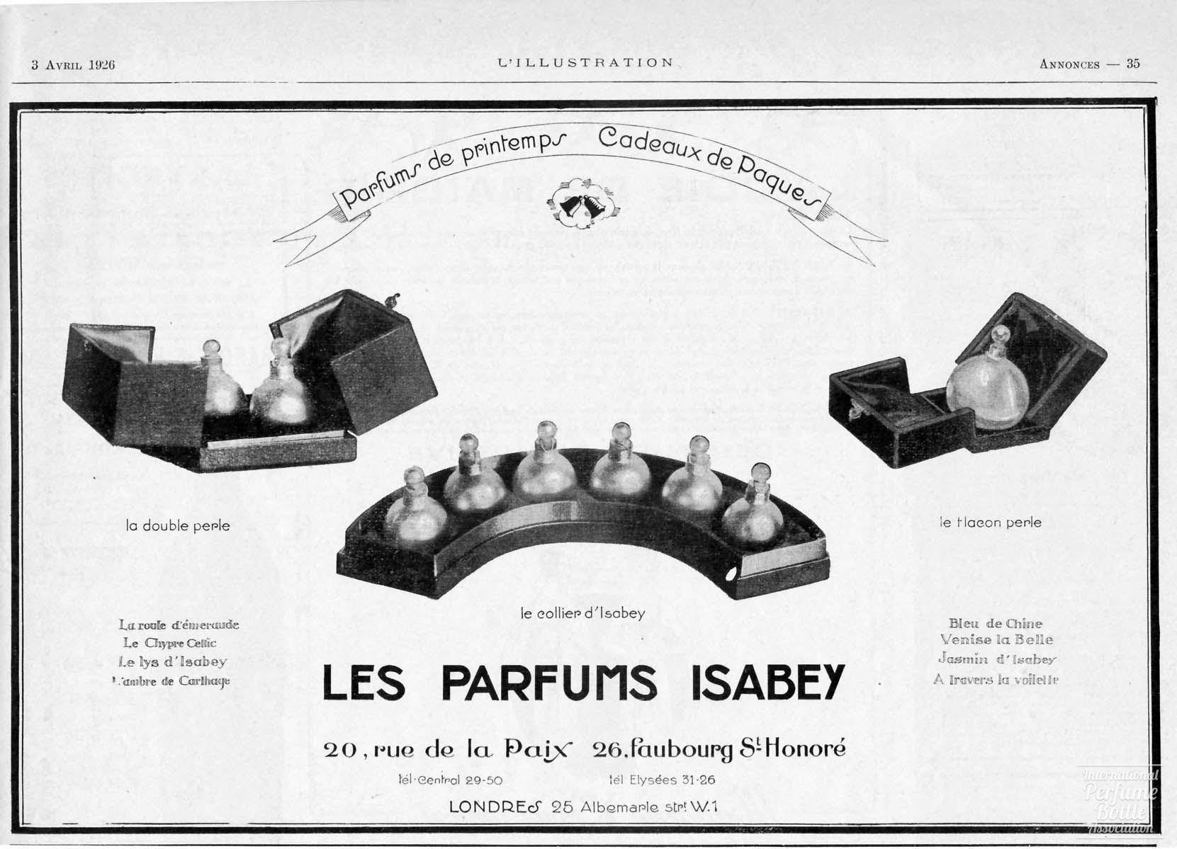 Pearl Presentations by Isabey Advertisement - 1926