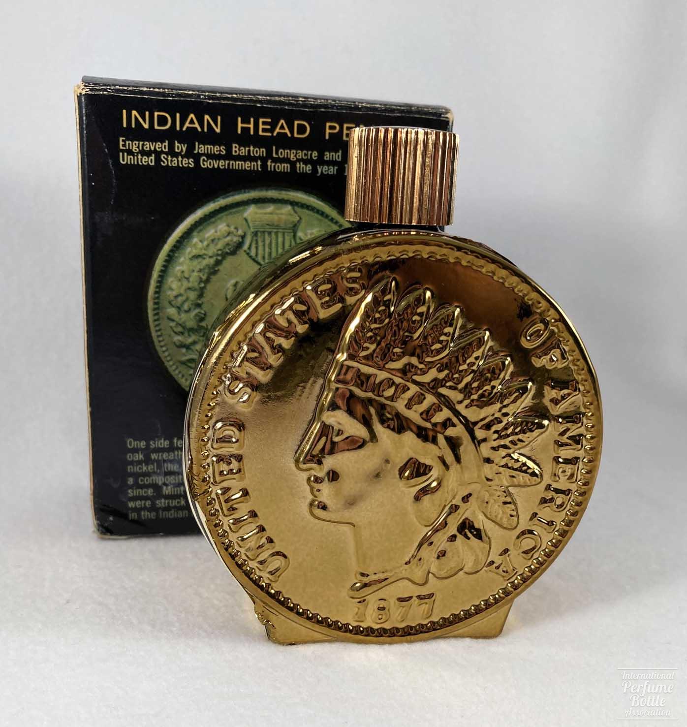 Indian Head Penny Decanter by Avon