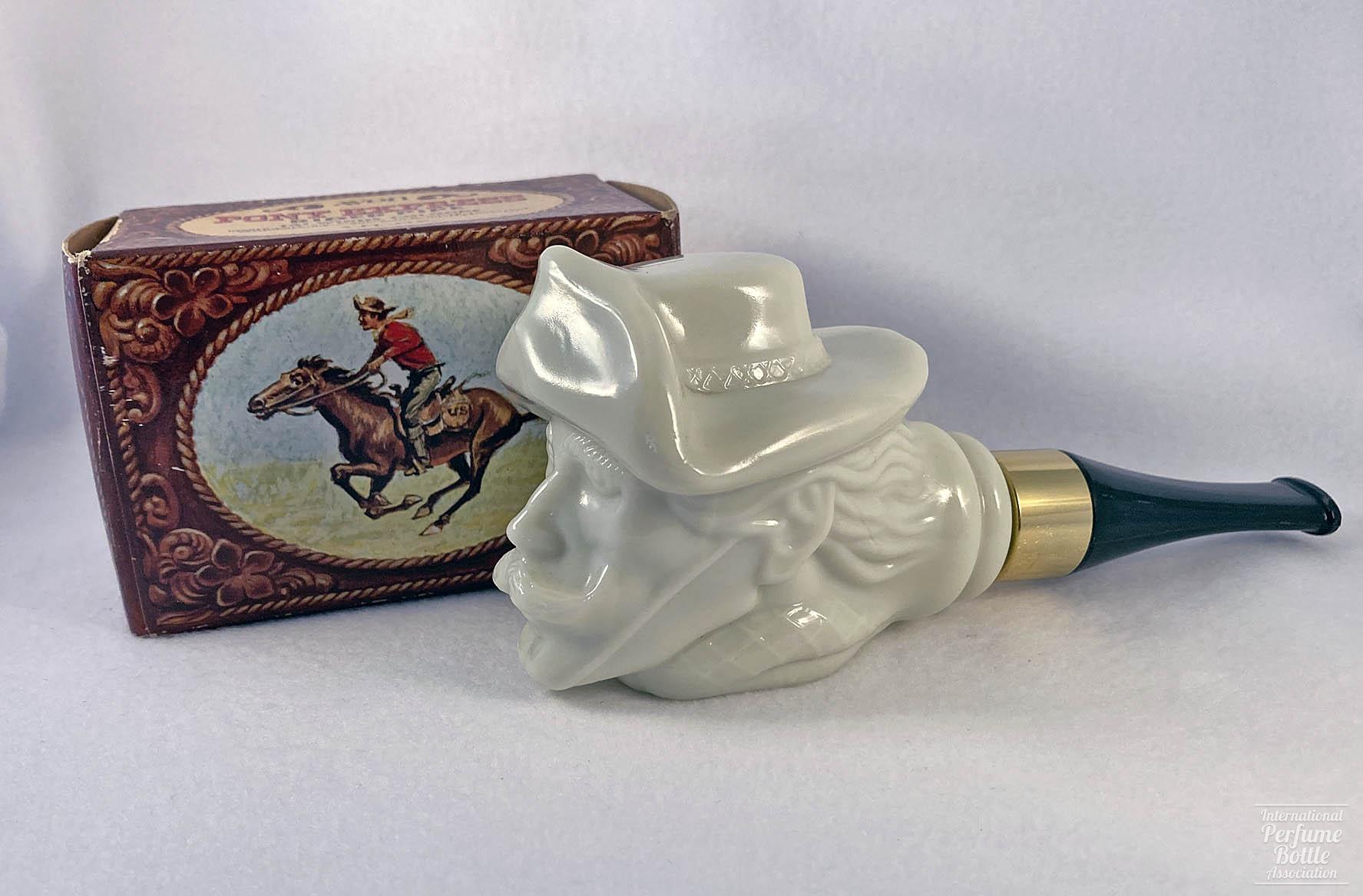 Pony Express Rider Pipe Decanter by Avon