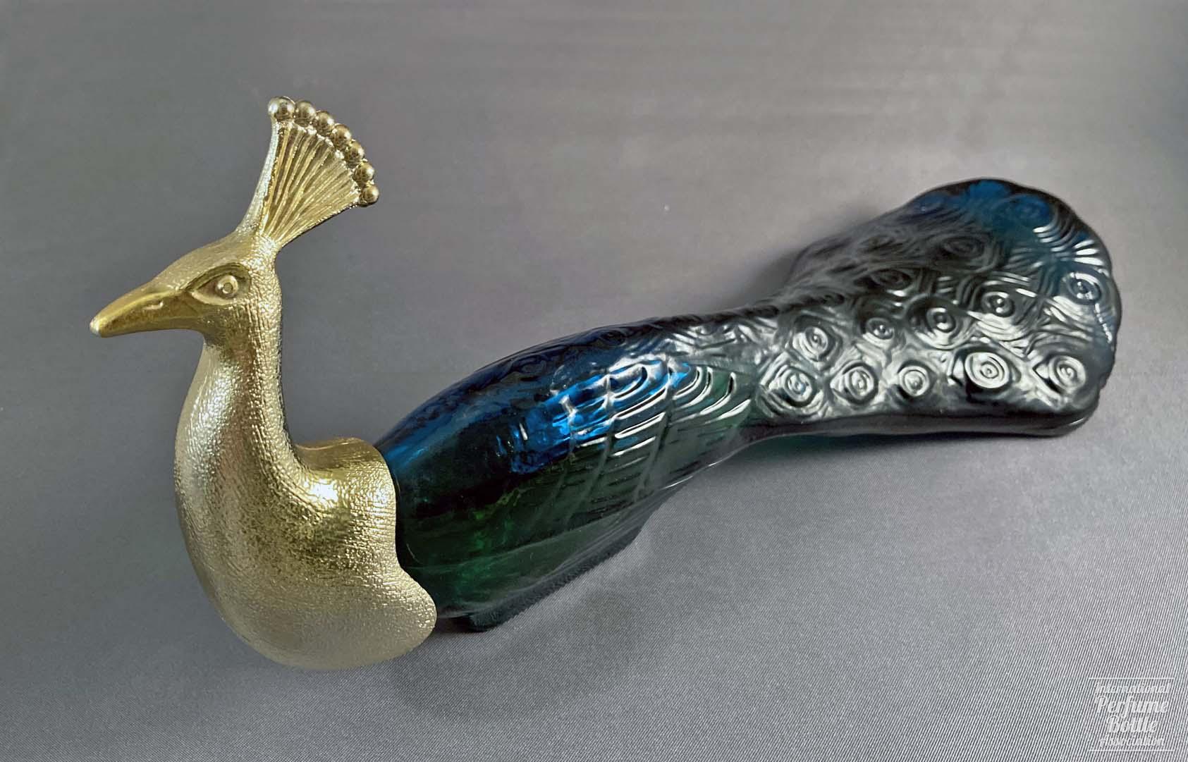Regal Peacock Decanter by Avon