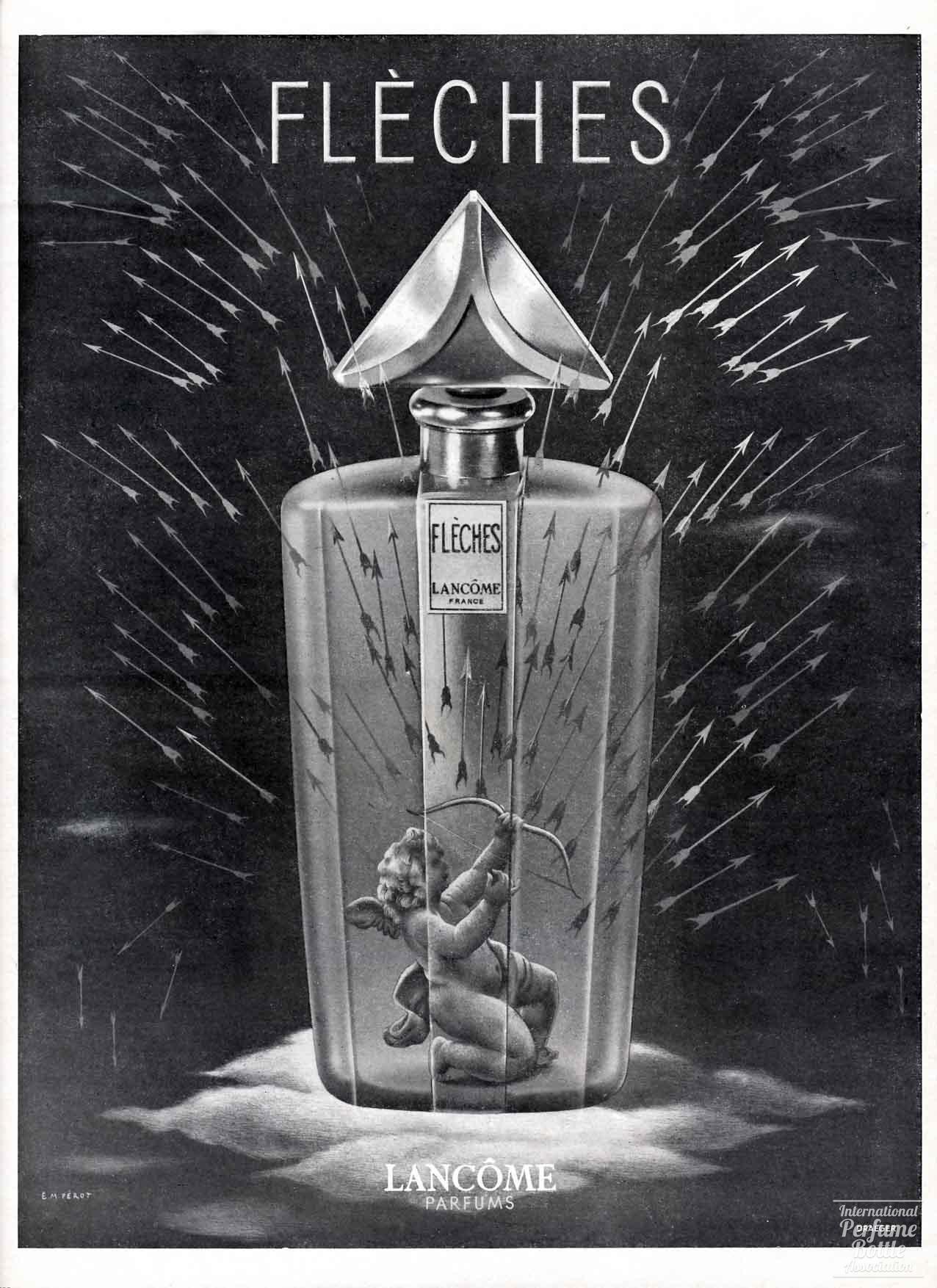 “Fléches” by Lancôme Advertisement - 1948