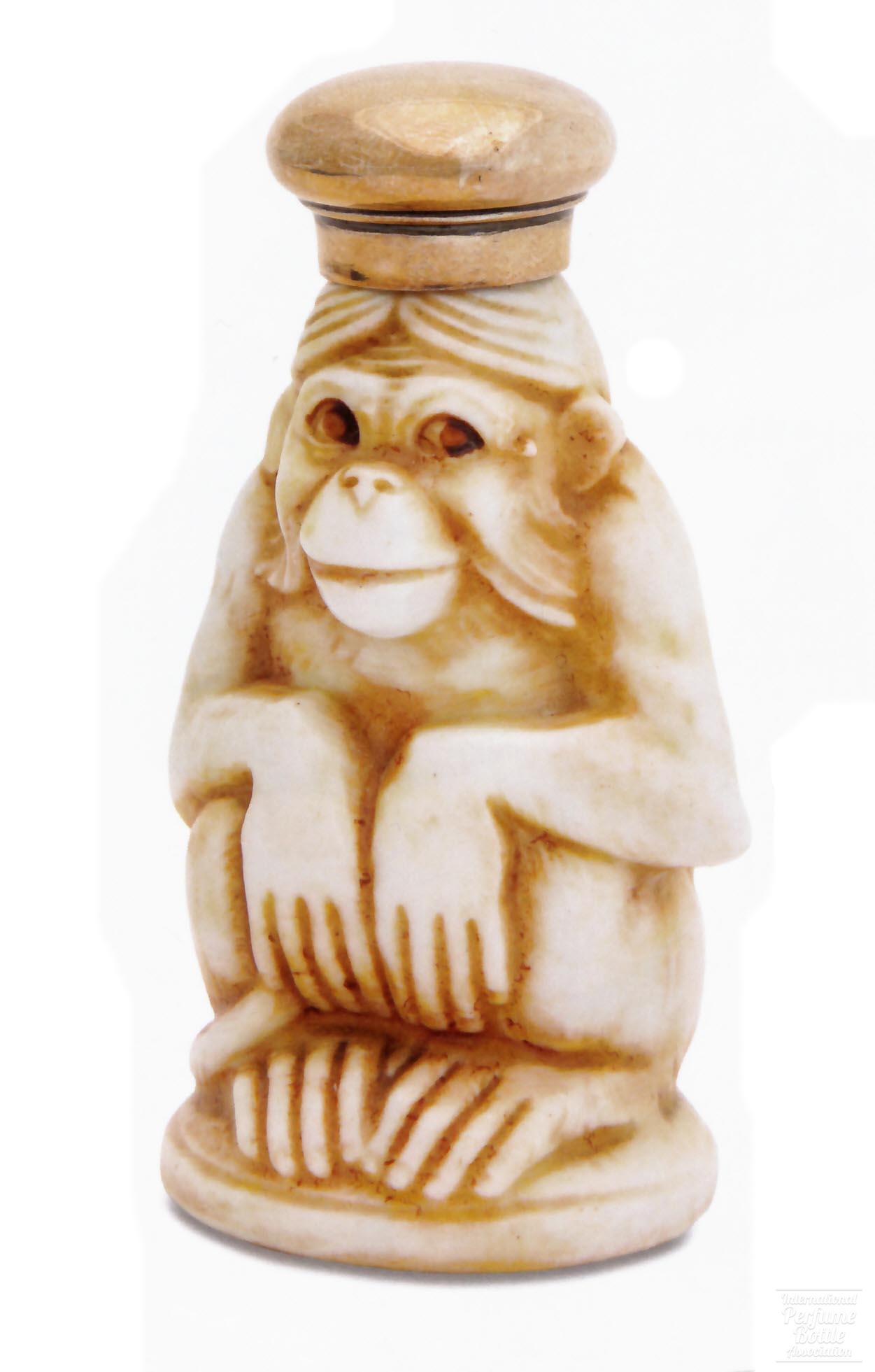 Porcelain Monkey Scent Bottle