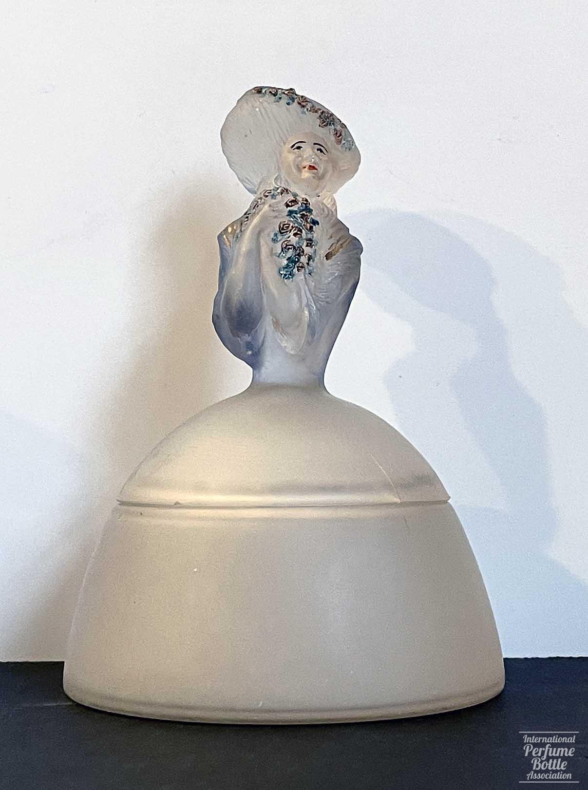 Female Figural Powder Jar