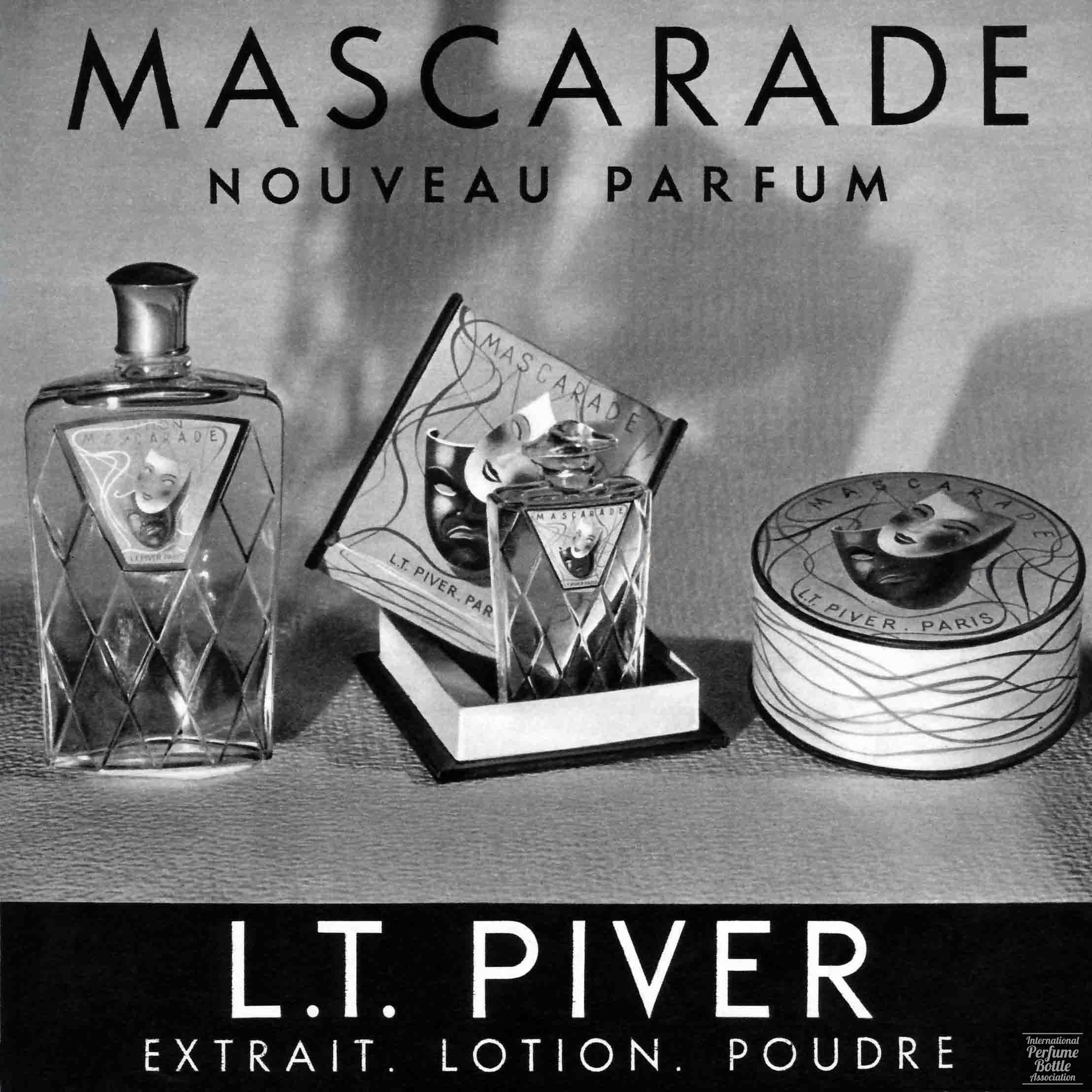 "Mascarade" by L. T. Piver Advertisement - 1936