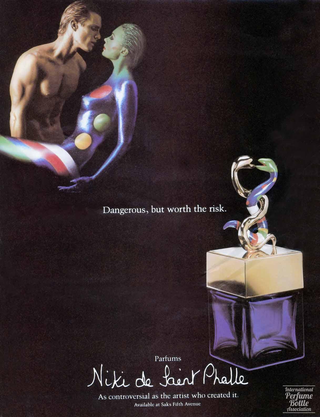 "Niki de Saint Phalle" Advertisement - 1983