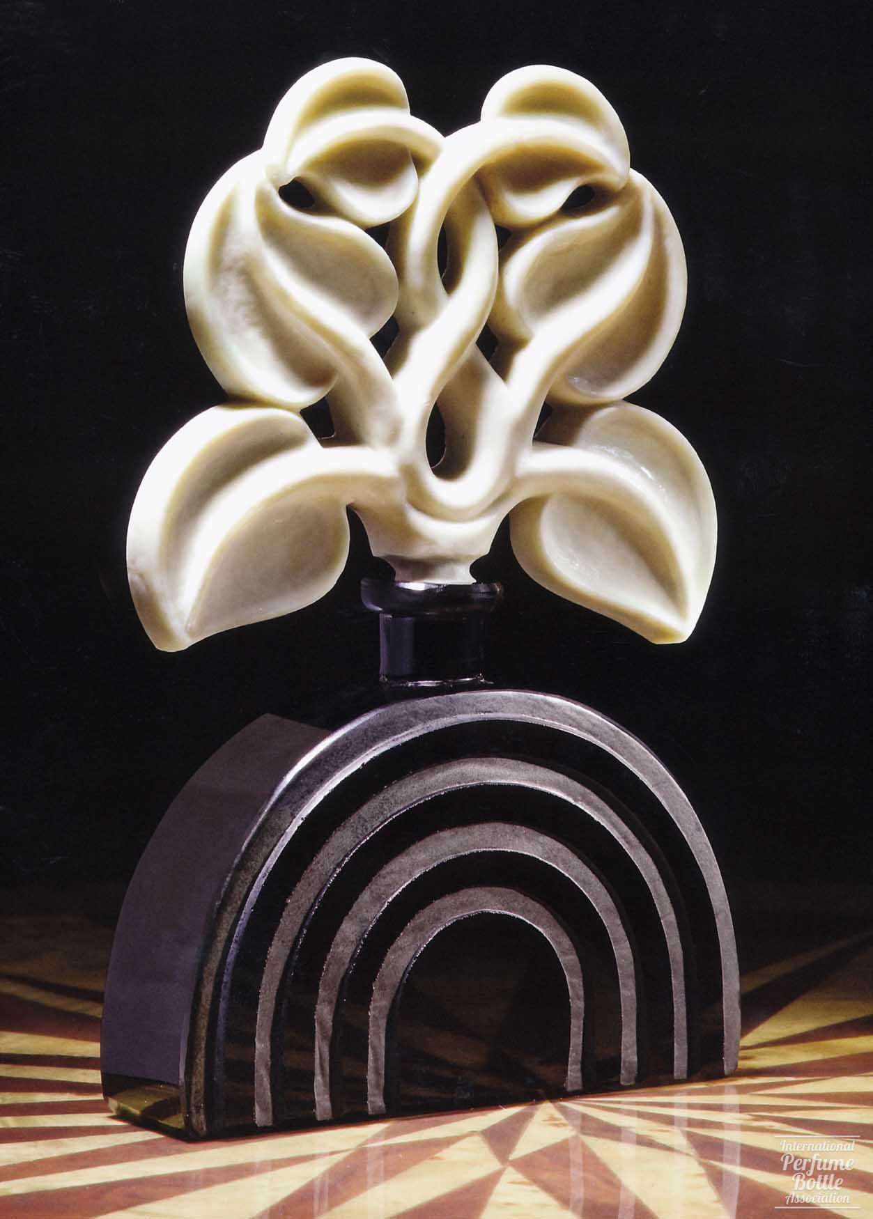 Onyx and Ivory Arched Perfume, Ingrid Line by Schlevogt