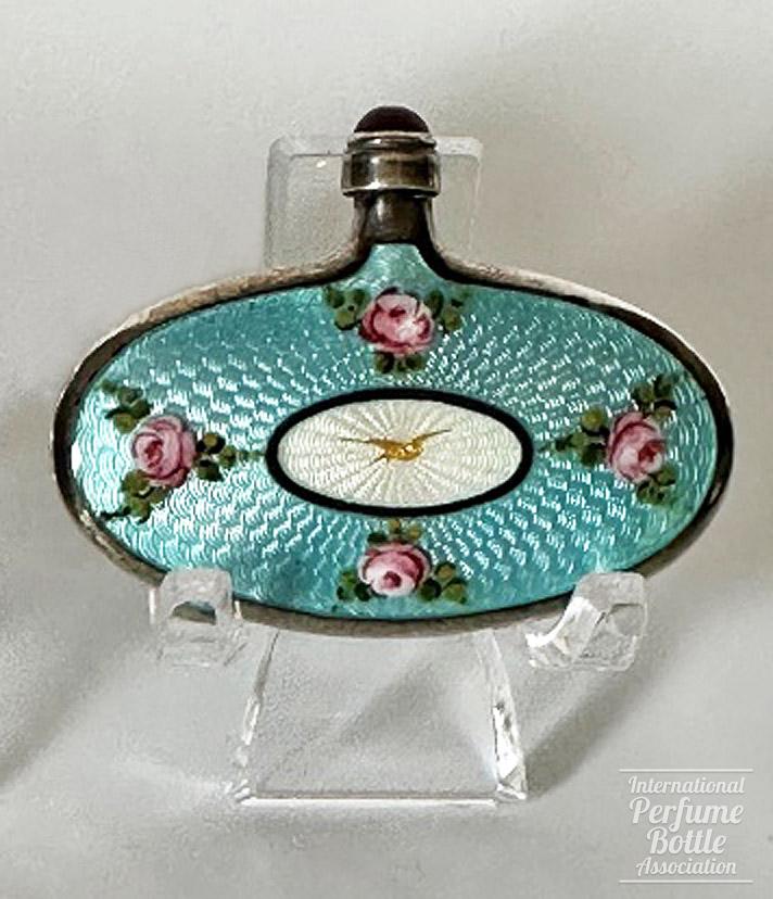 Turquoise Guilloché Perfume