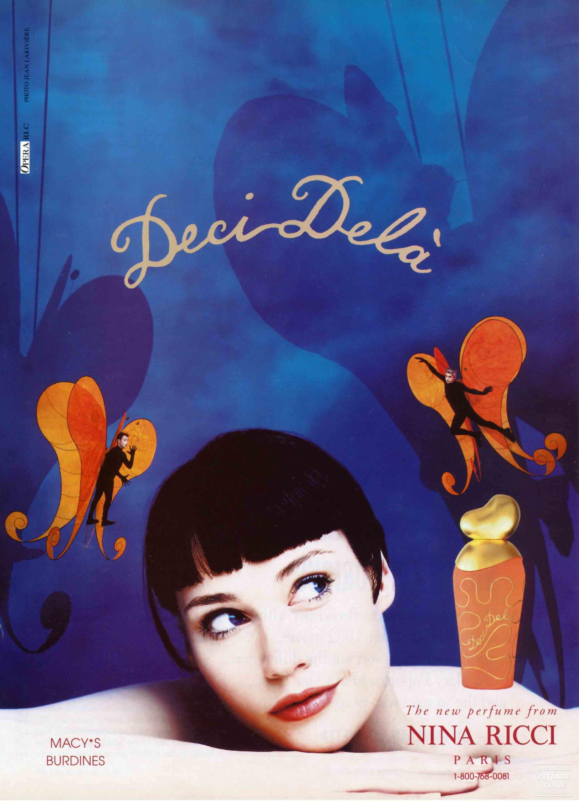 "Deci Delà" by Nina Ricci Advertisement - 1995