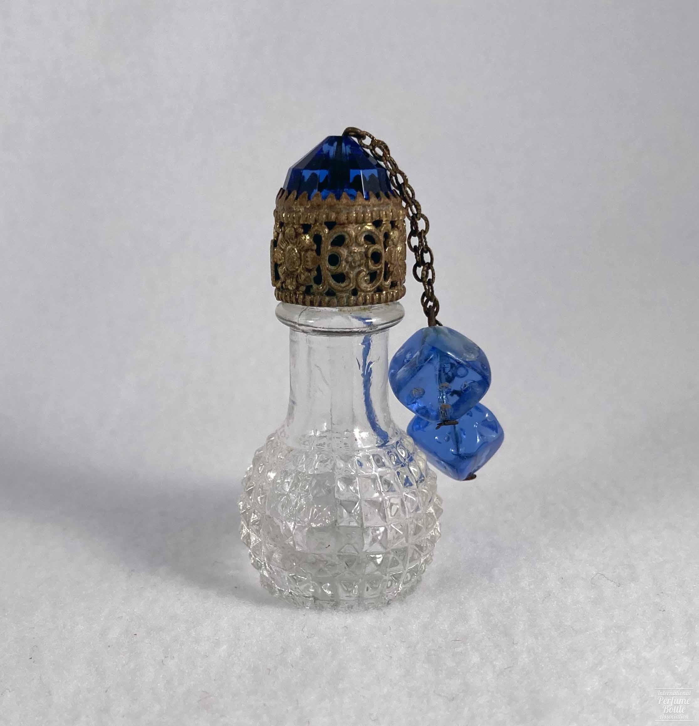 Czech Stubby With Blue Dice Dangles