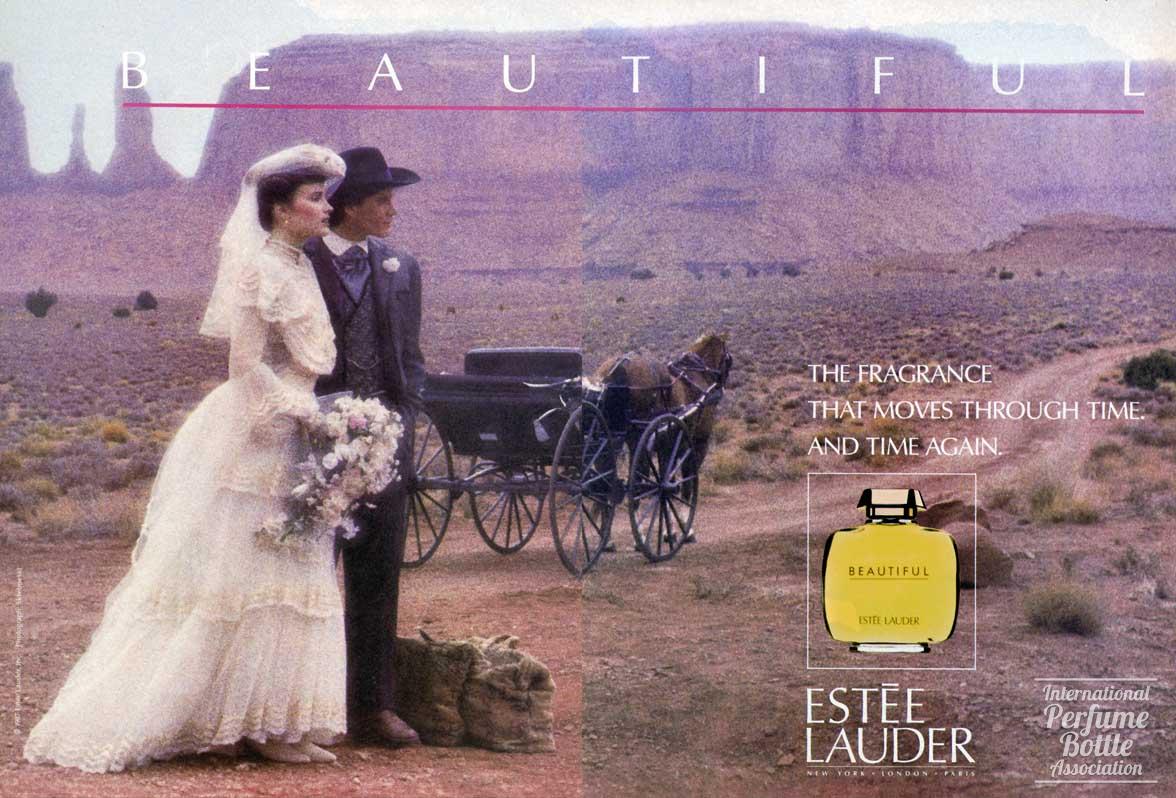 "Beautiful" by Estée Lauder Advertisement –1988