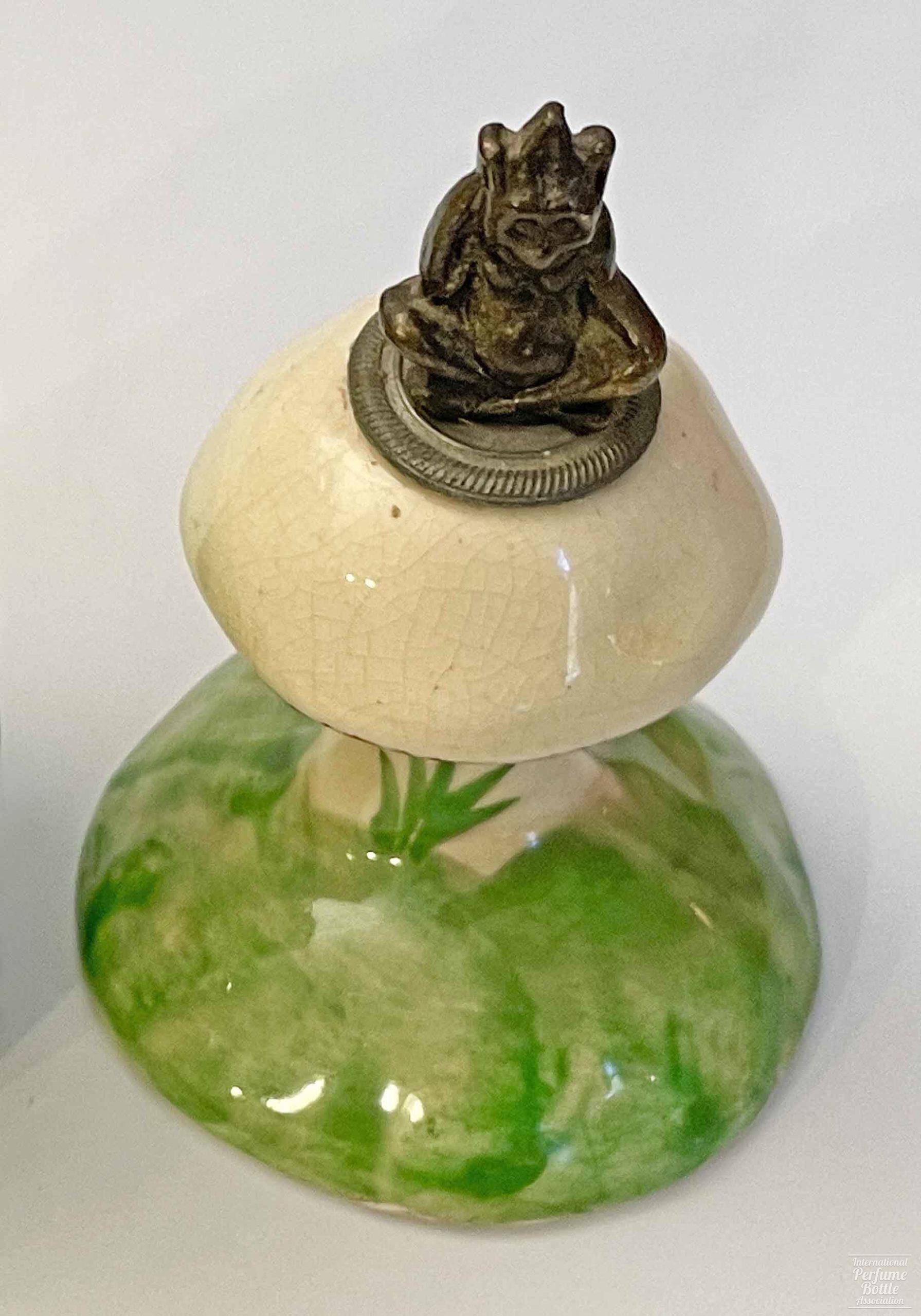 Ceramic Bottle With Pixie Stopper from Torquay