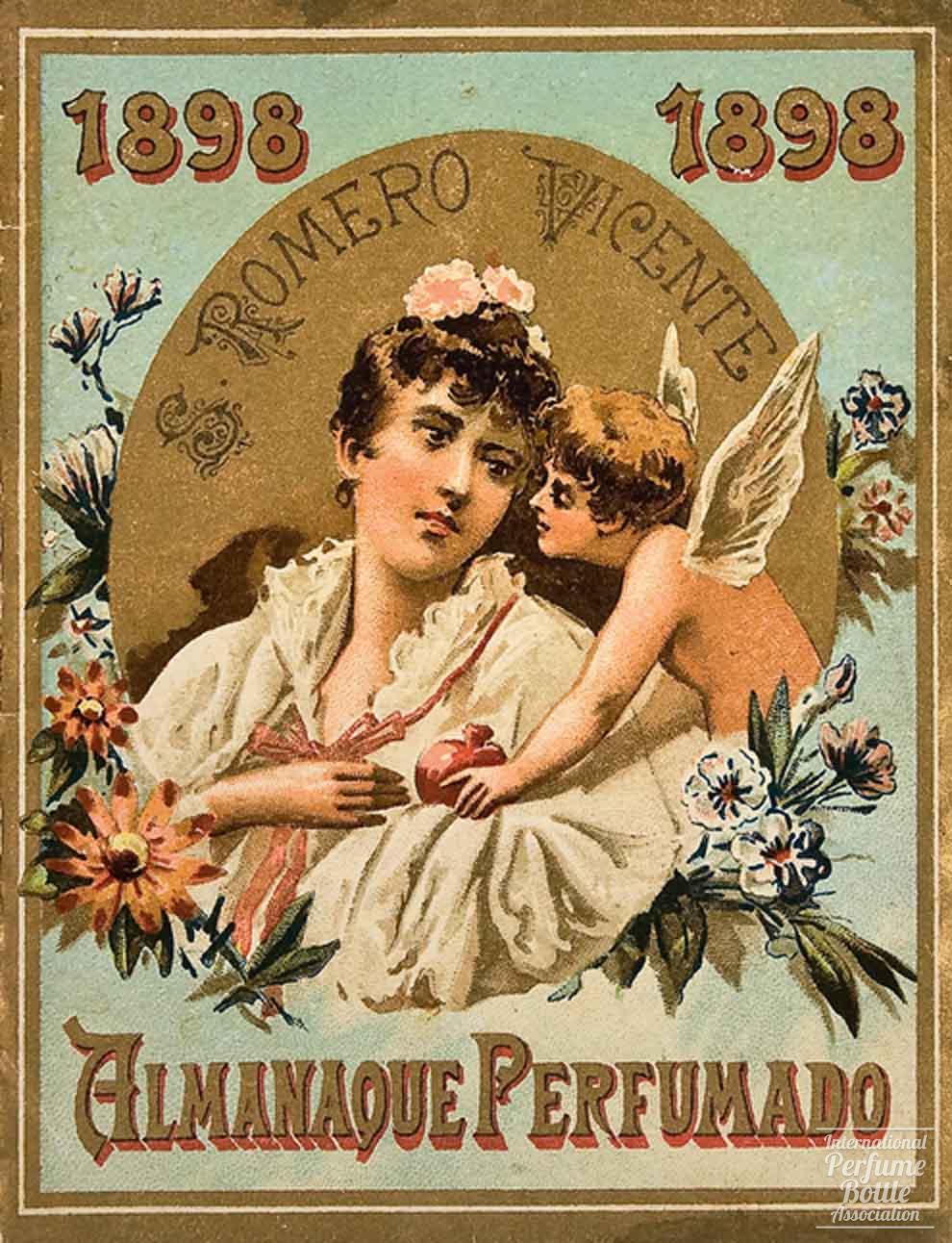 Calendar by Perfumeria Inglesa Romero Vicente - 1898
