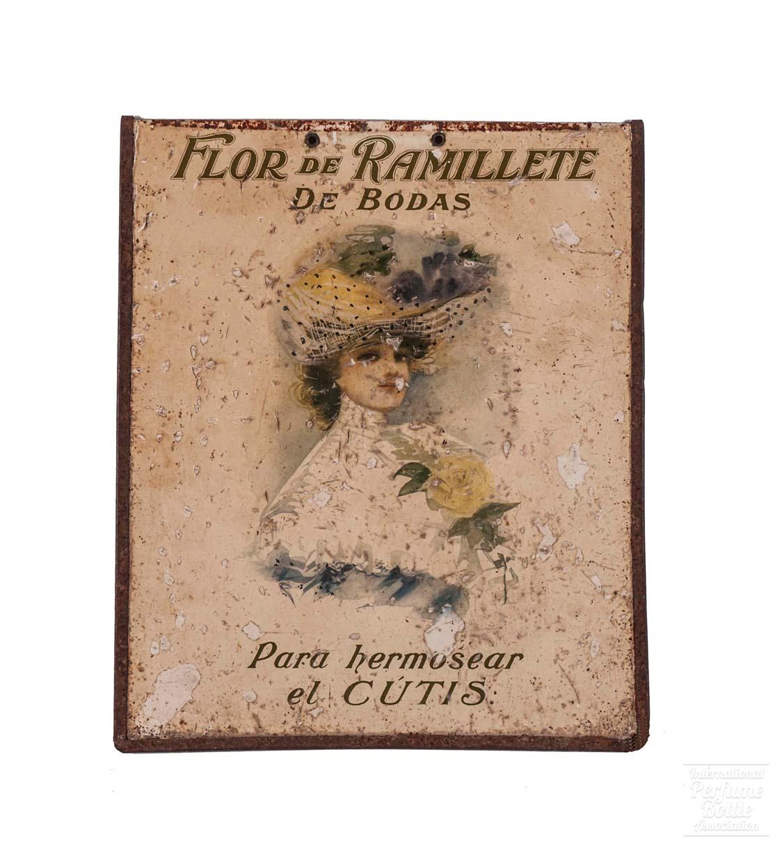 "Flor de Ramillete de Bodas" Poster by Perfumeria El Ramillete Europeo - 1888