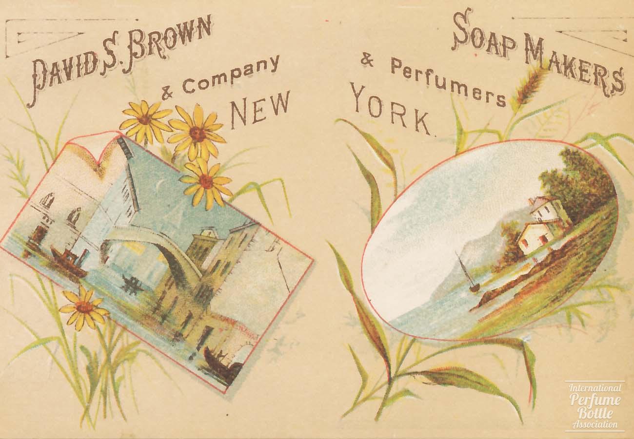 1882 Advertising Calendar by David S. Brown