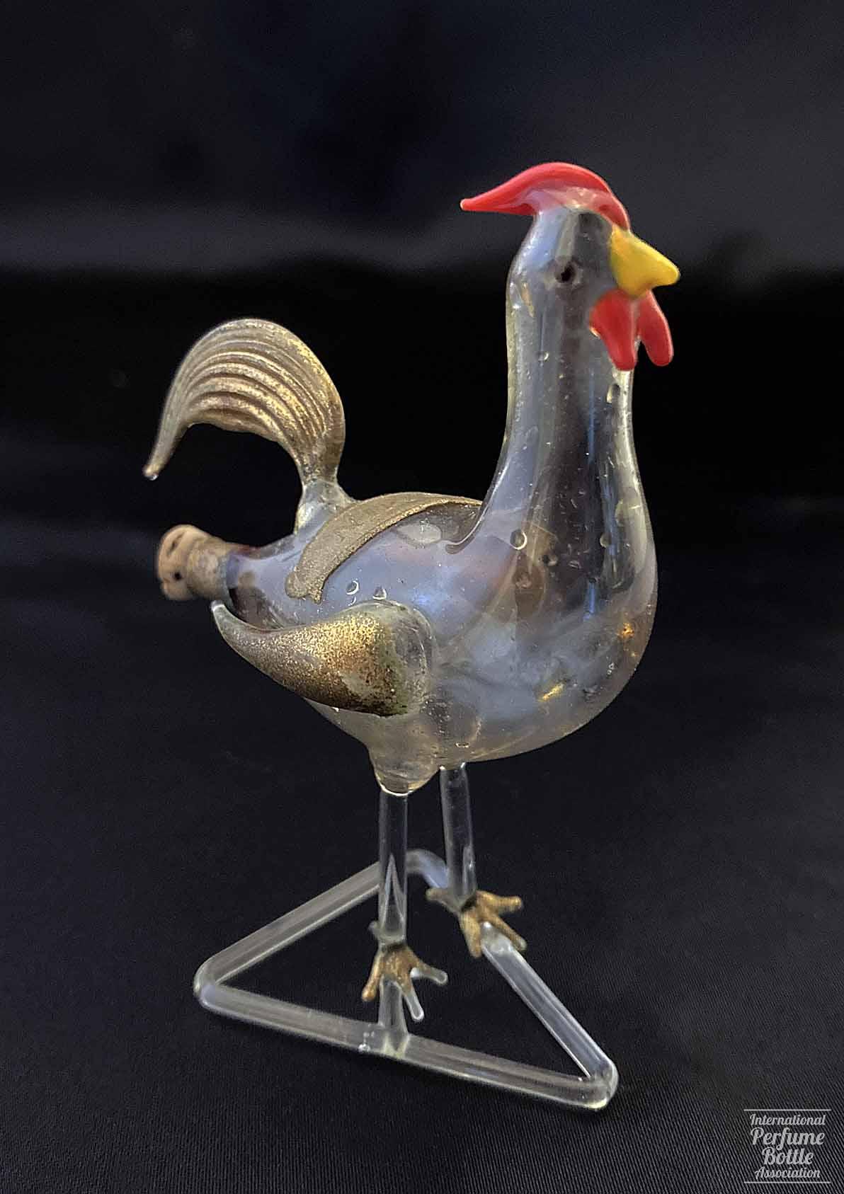 Hand Blown Rooster by Hetra