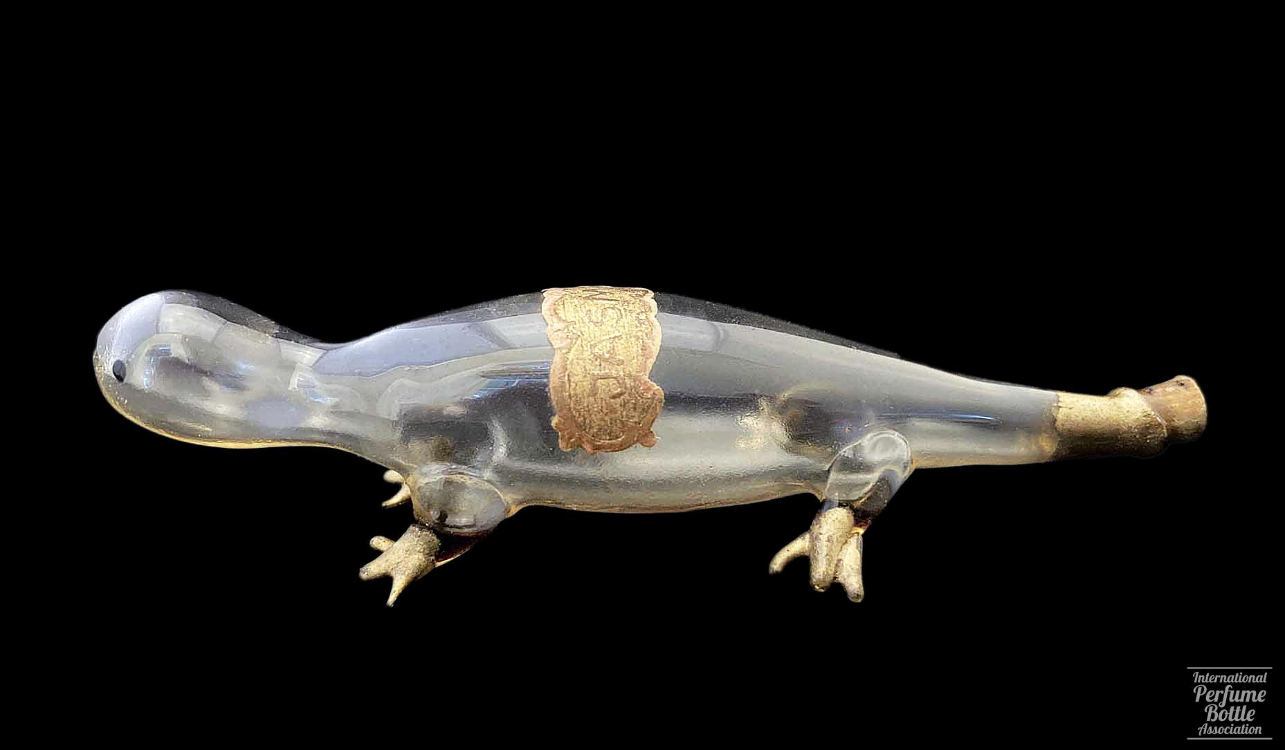 Hand Blown Salamander Bottle