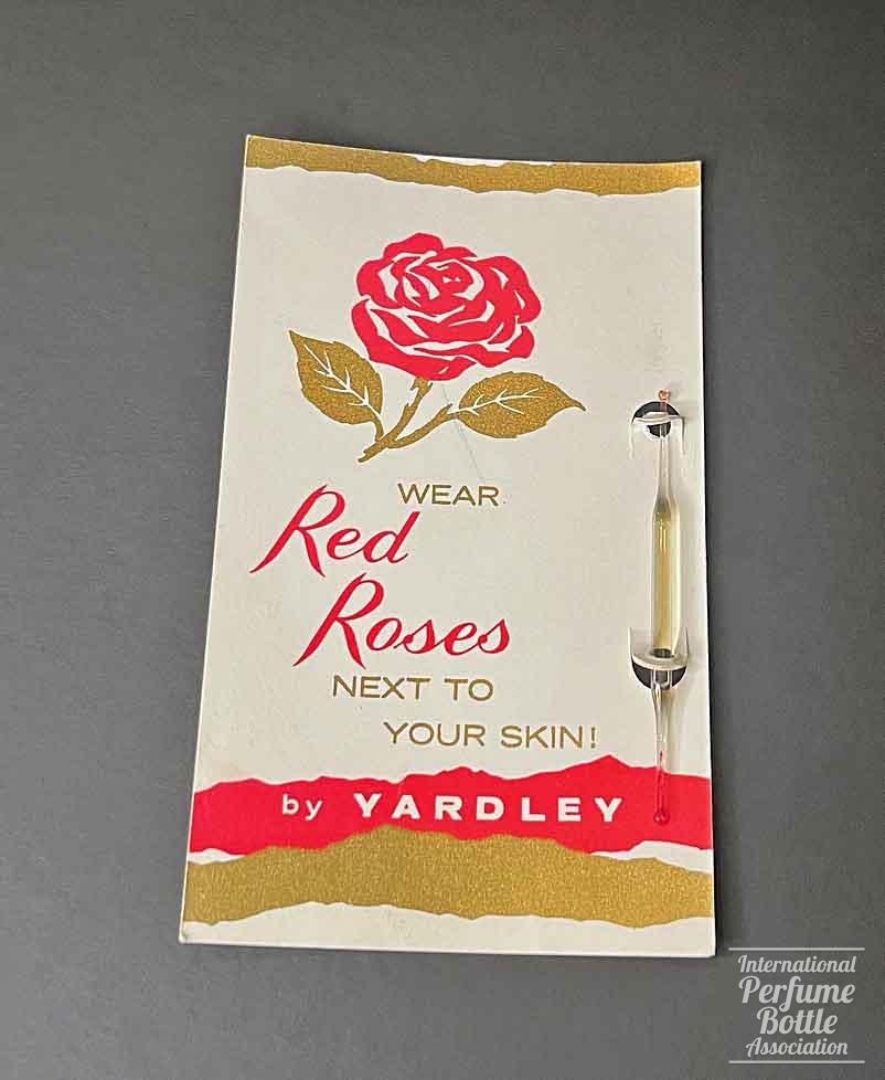 "Red Roses" Sample NIP by Yardley