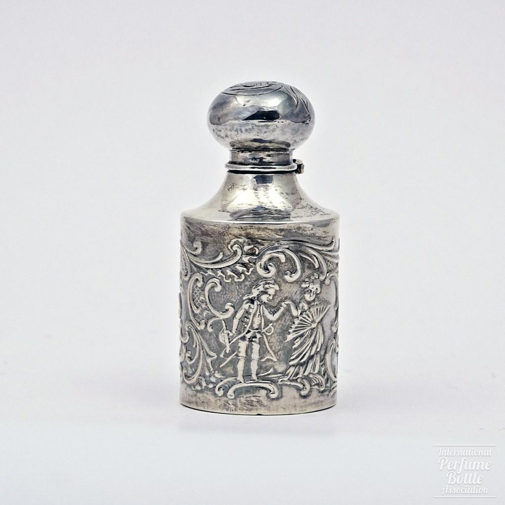 Dutch Silver Scent Bottle