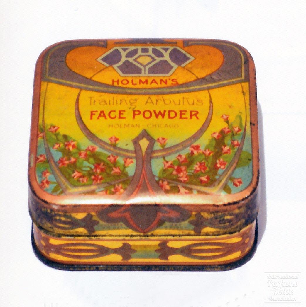 "Trailing Arbutus" Powder Box by Holman