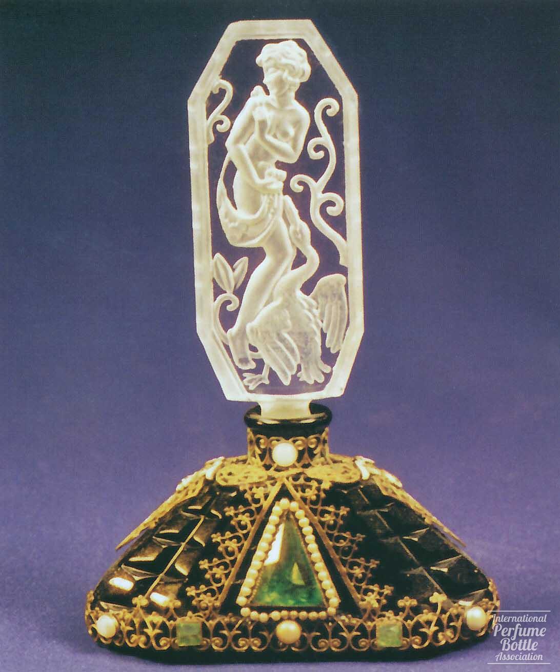 Jeweled Bottle With Leda and The Swan