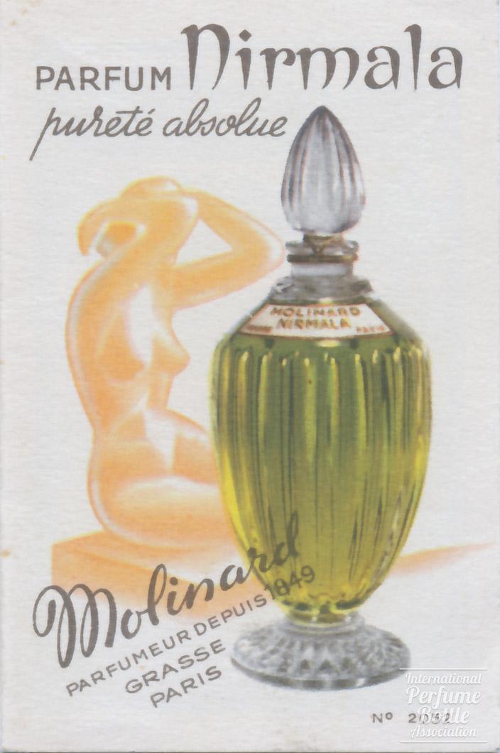 "Nirmala" by Molinard Advertising Calendar - 1958