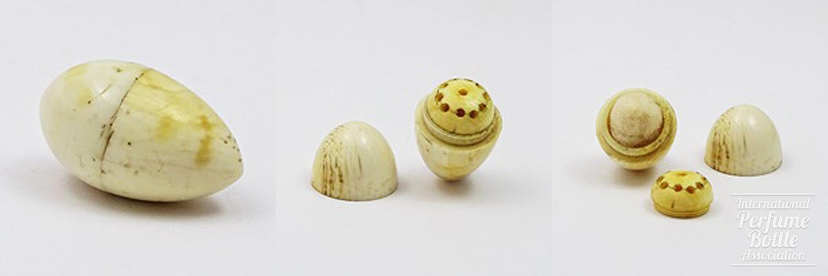 Ivory Egg Shaped Vinaigrette
