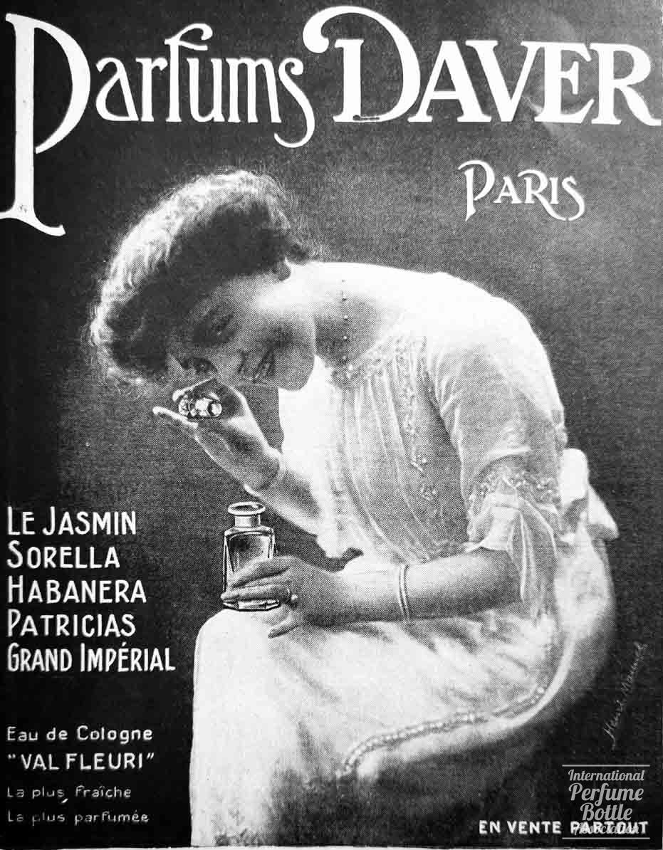 Parfums Daver Advertisement - 1912