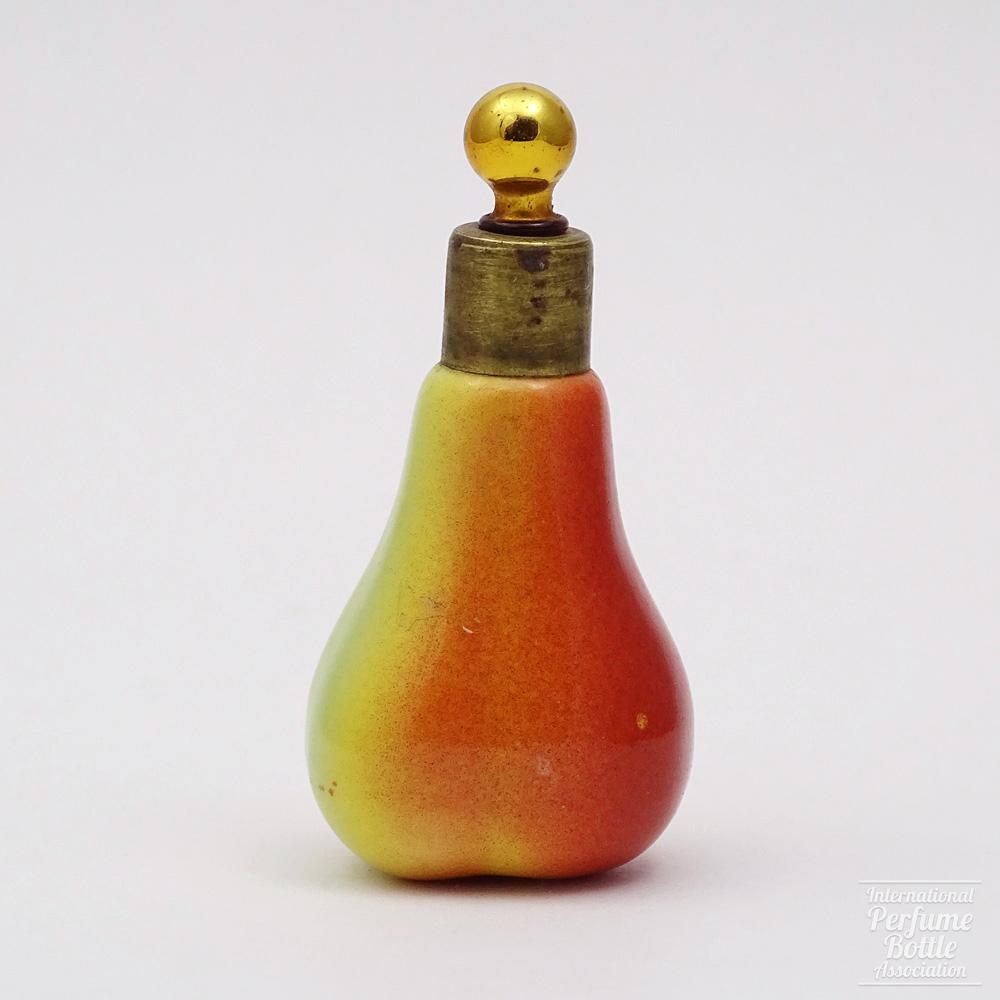 Mercury Glass Pear Scent Bottle