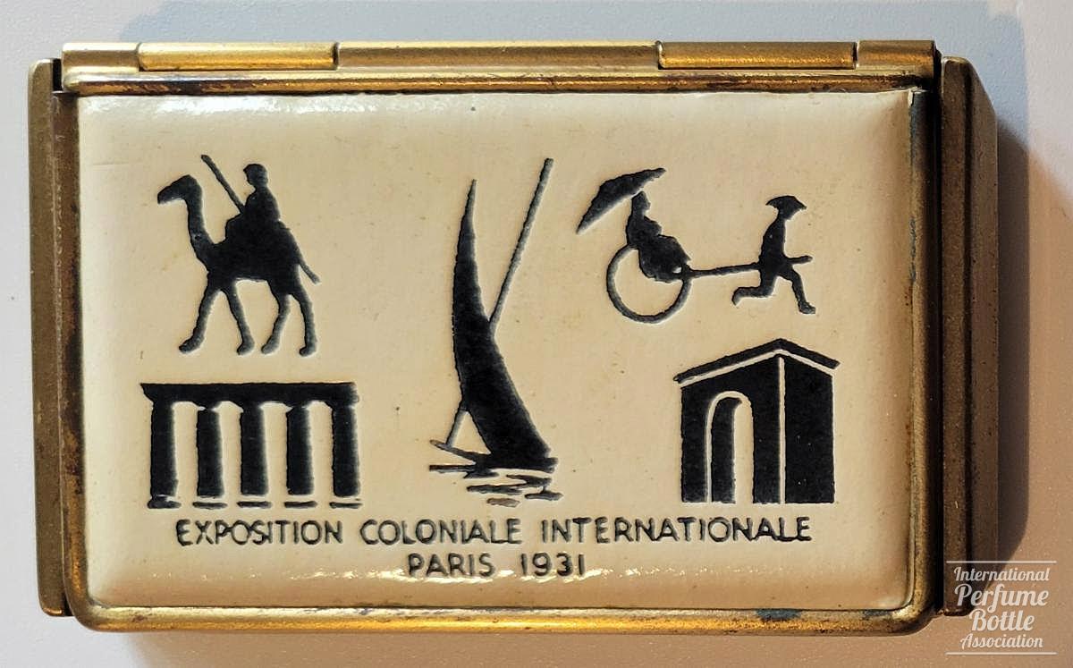 Paris Exposition Coloniale Internationale Commemorative Compact