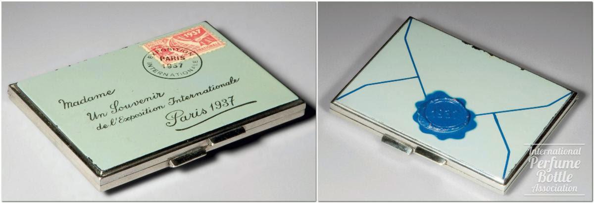 Paris International Expo 1937 Souvenir Compact