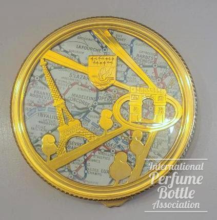 Compact With Map of Paris