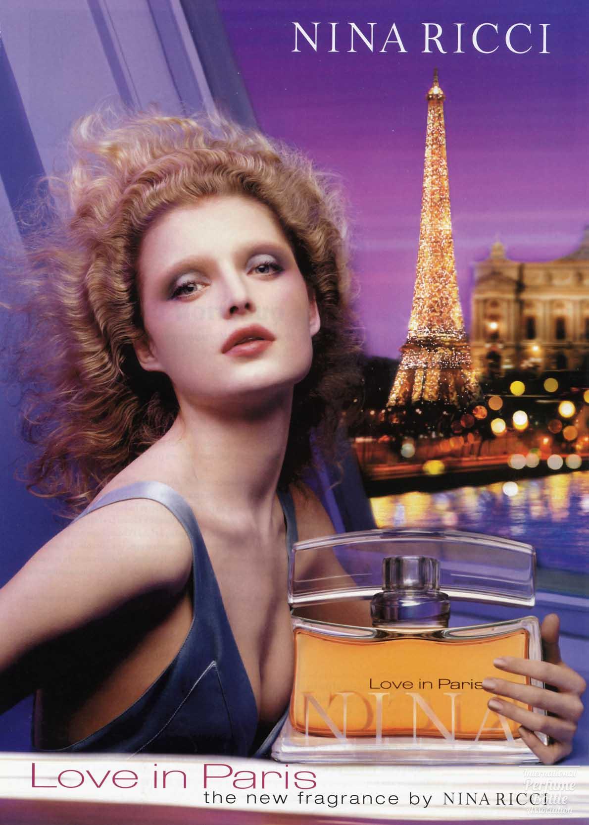 "Love in Paris" by Nina Ricci Advertisement - 2005