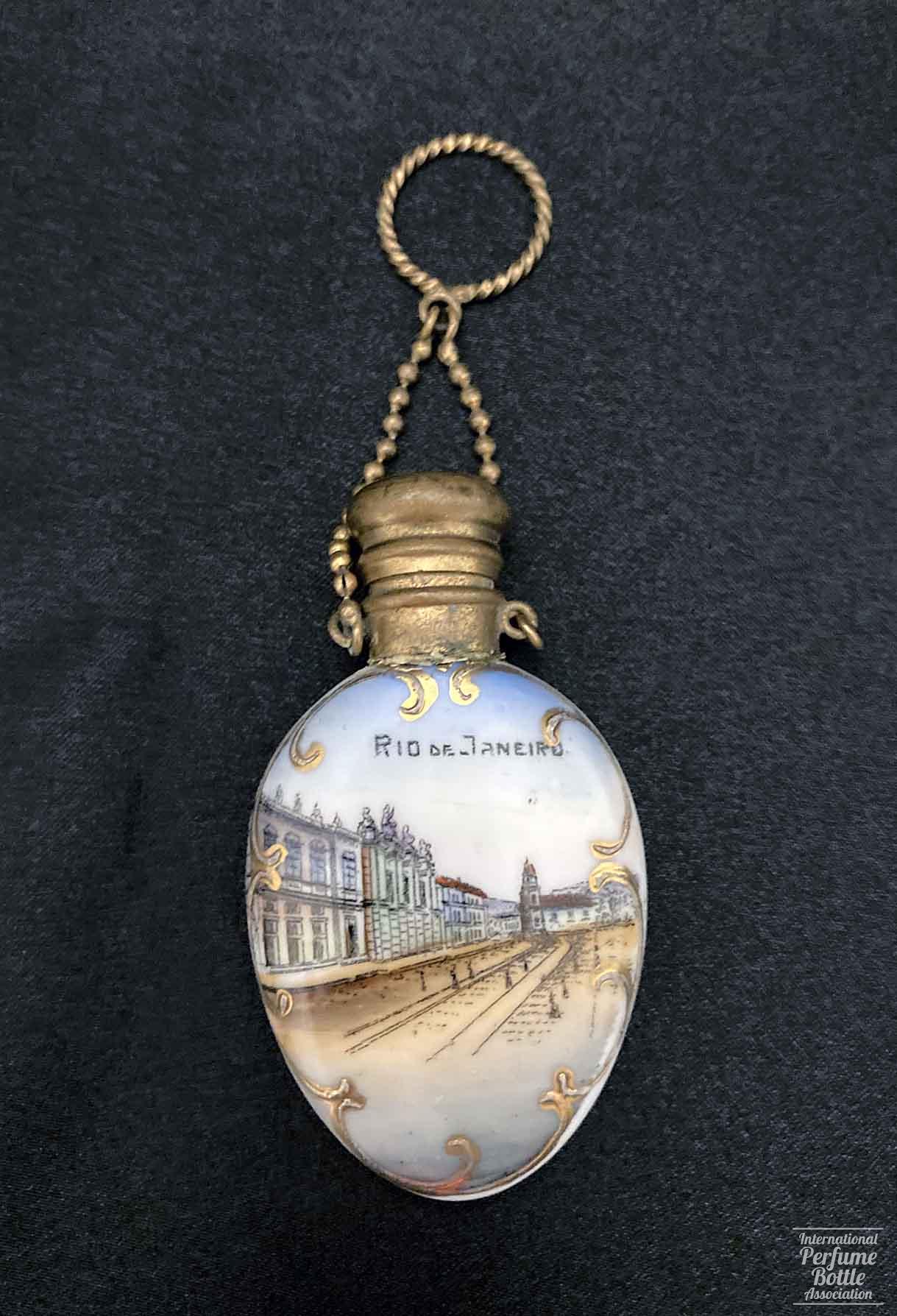 Rio de Janeiro Bottle, With Ring & Chain