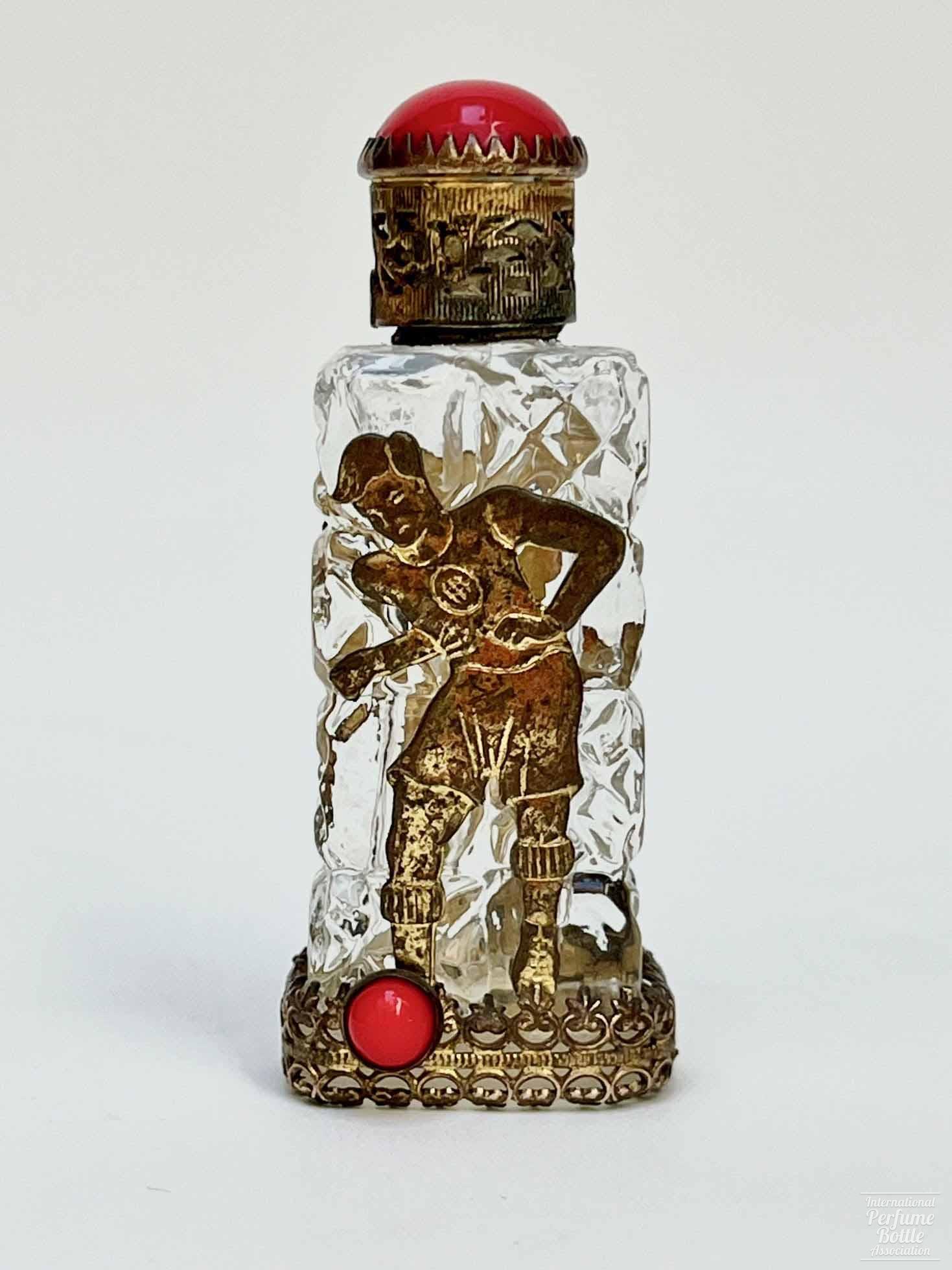 Czech Purse Bottle With Soccer Player