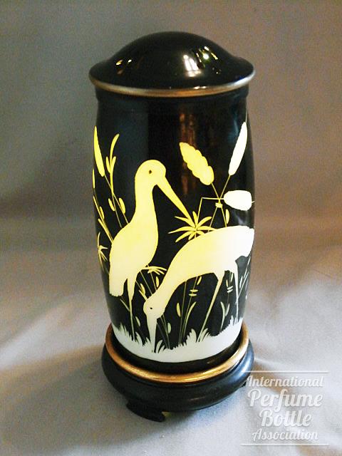 Egrets II Perfume Lamp by DeVilbiss