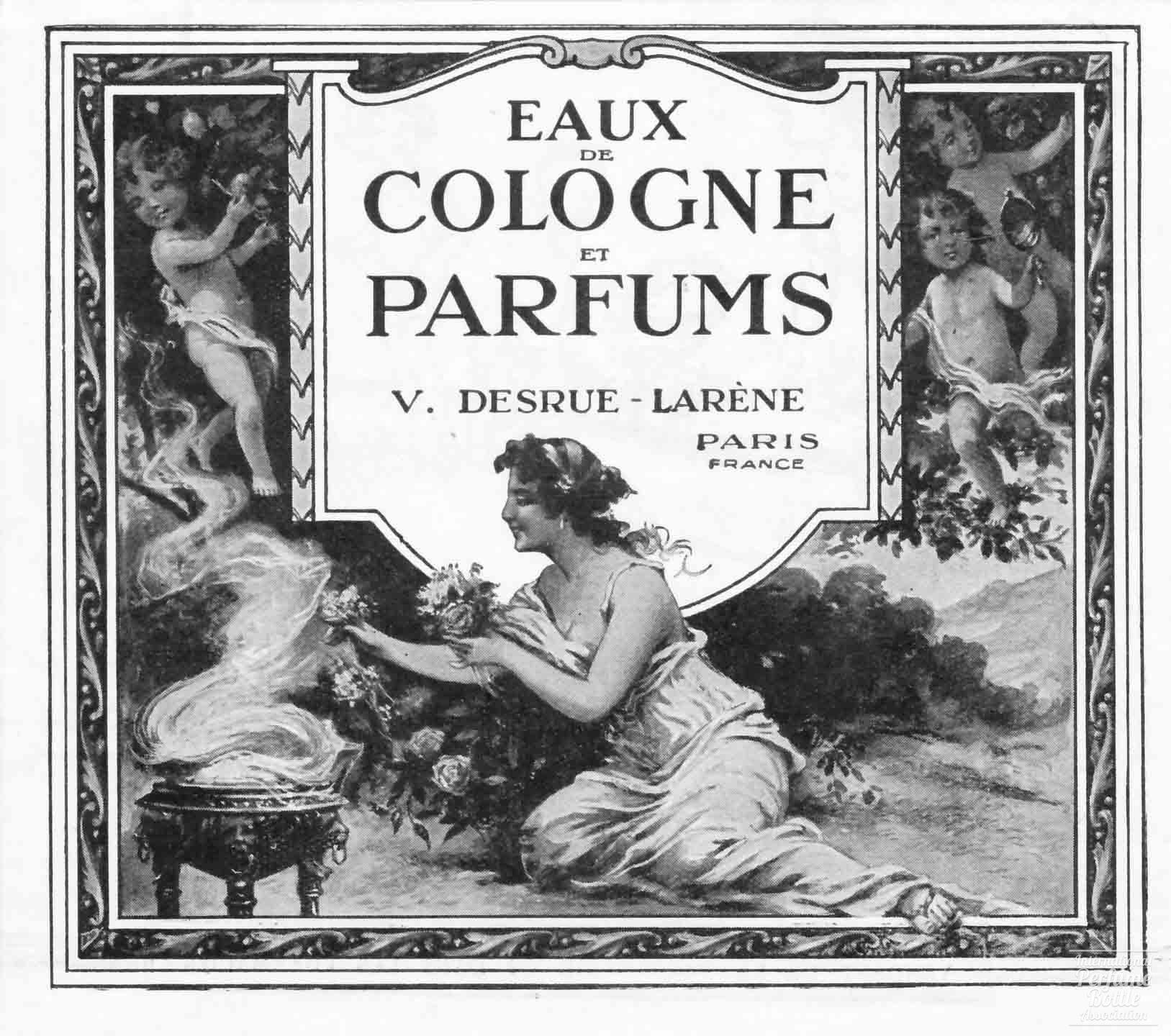 Parfums V. Desrue-Larene Advertisement - 1926