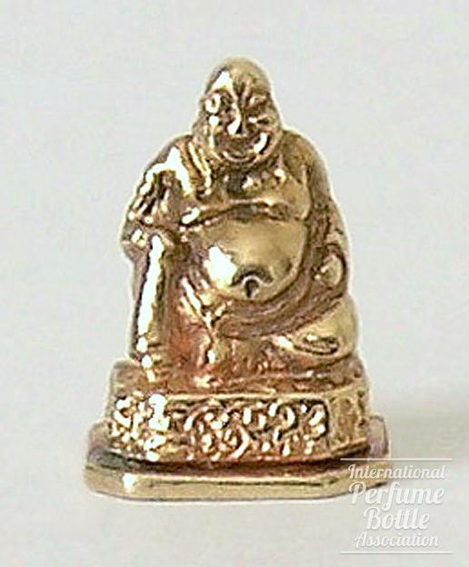 Gold Buddha Charm Solid Perfume