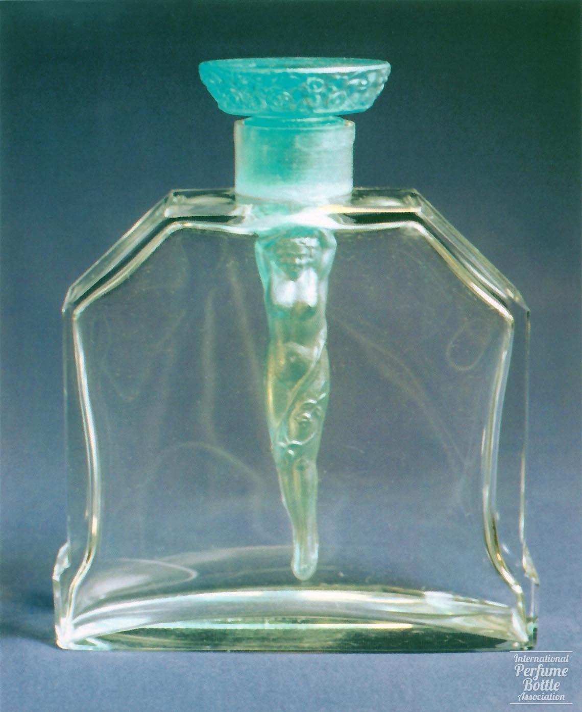 Turquoise Hanging Nude Dauber by Hoffmann