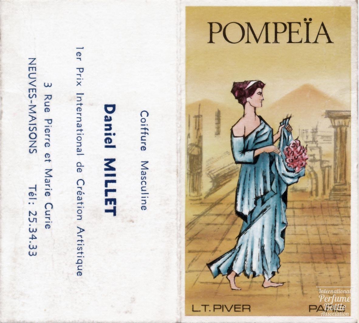 "Pompeia" by L. T. Piver Advertising Calendar - 1973