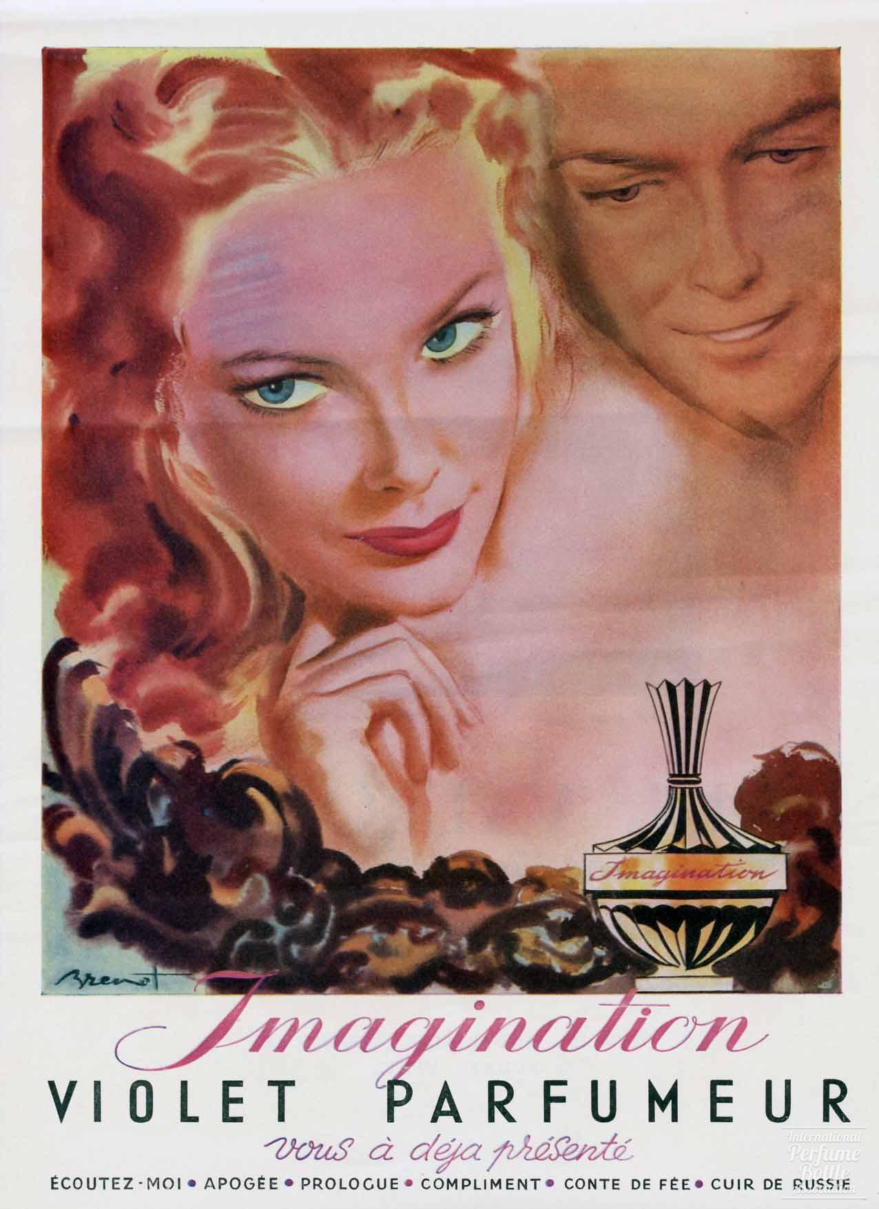 "Imagination" by Violet Advertisement - 1946