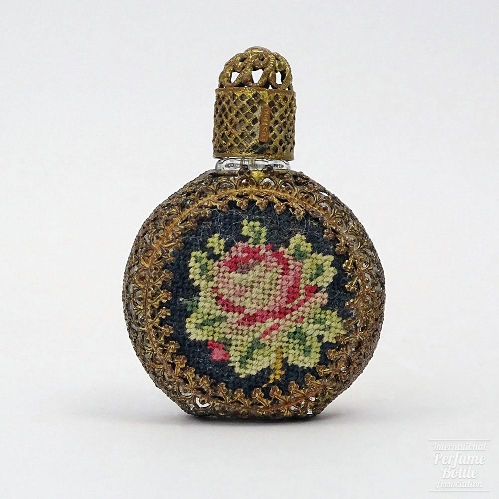 Austrian Petit Point Bottle