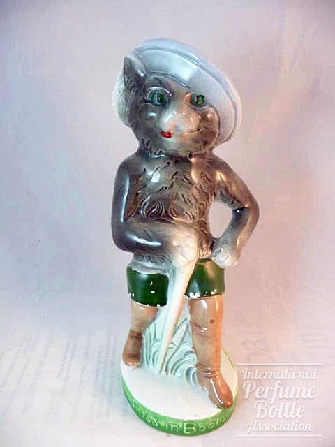 "Puss in Boots" Powder/ talcum Shaker by Irice