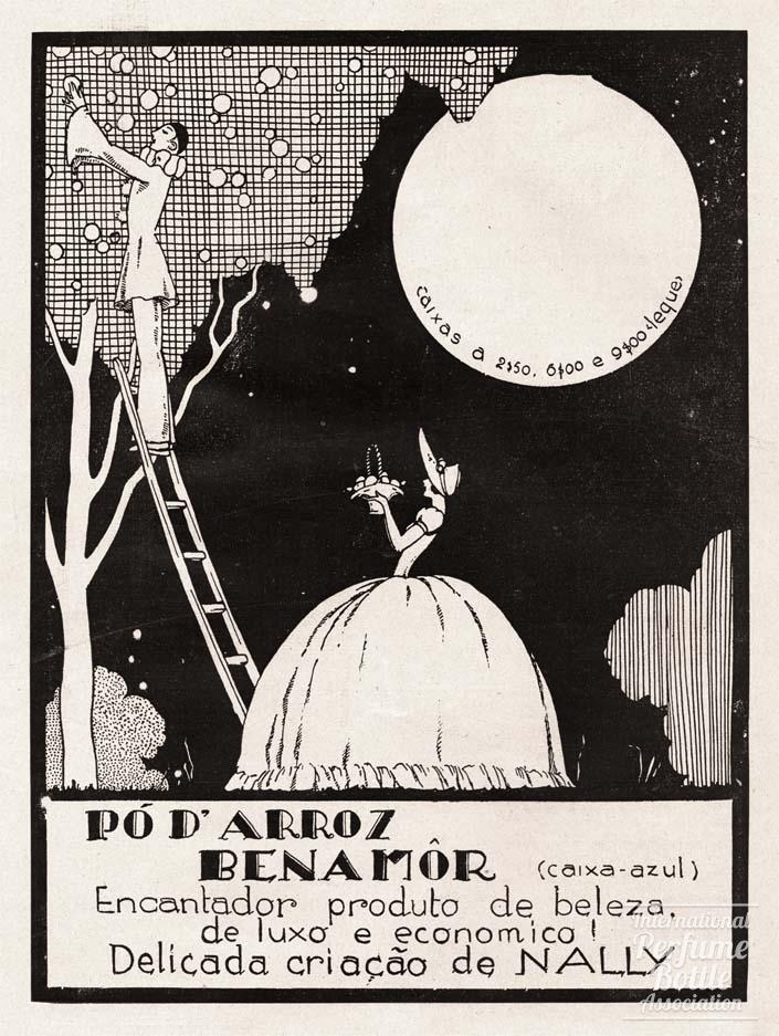 Benamôr Powder by Nally Advertisement - 1931