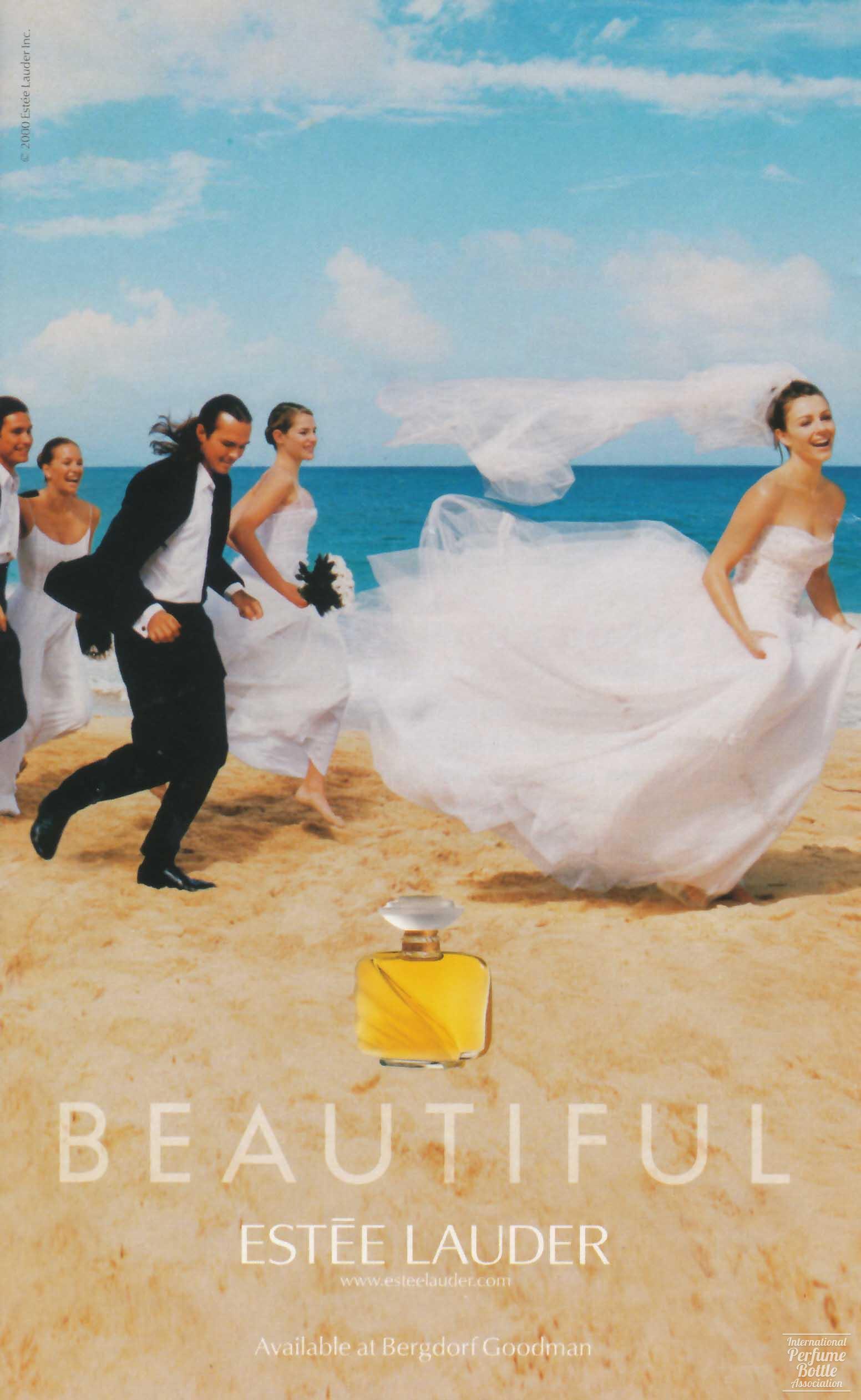 "Beautiful" by Estée Lauder Advertisement - 2000