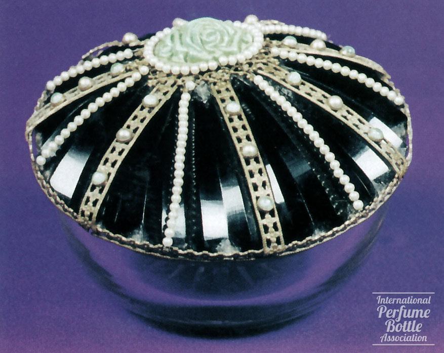 Jeweled Powder Jar