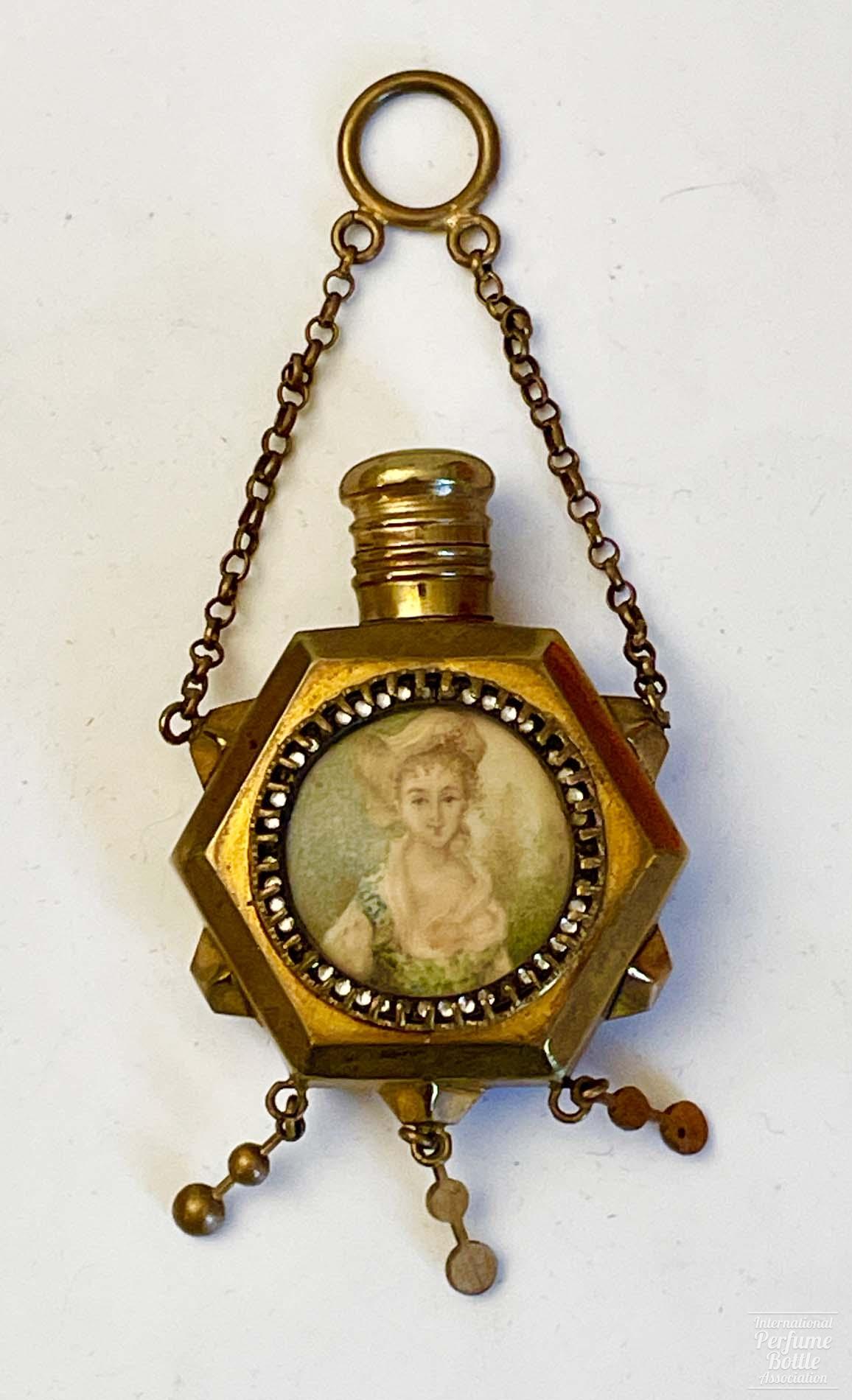 Chatelaine Bottle With Portrait