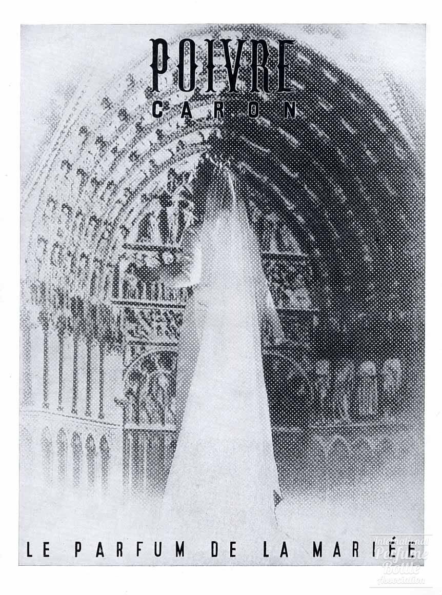 "Poivre" by Caron Advertisement - 1955